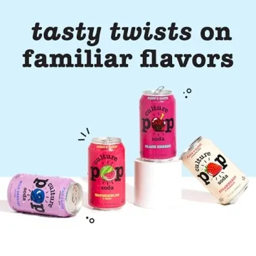 Culture Pop Probiotic Low Sugar Soda 12-pack