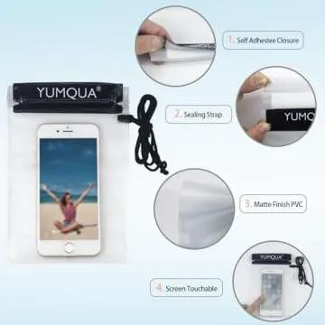 YUMQUA Waterproof Bags - Secure Your Valuables Outdoors