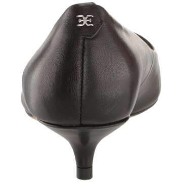 Sam Edelman Franci Pump Black Leather 8.5 Medium