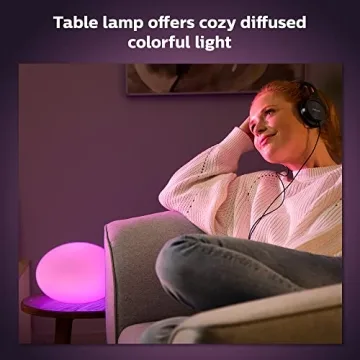 Philips Hue Flourish Smart Table Lamp for Mood Lighting