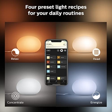 Philips Hue Flourish Smart Table Lamp for Mood Lighting