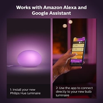 Philips Hue Flourish Smart Table Lamp for Mood Lighting