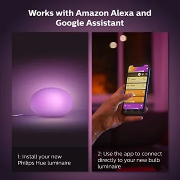 Philips Hue Flourish Smart Table Lamp for Mood Lighting