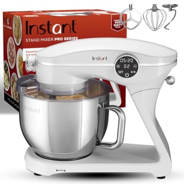 Instant Stand Mixer Pro 600W with Digital Control and Bowl