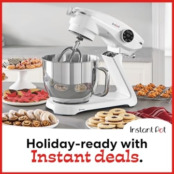 Instant Stand Mixer Pro 600W with Digital Control and Bowl