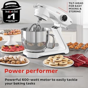 Instant Stand Mixer Pro 600W with Digital Control and Bowl