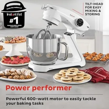 Instant Stand Mixer Pro 600W with Digital Control and Bowl