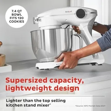 Instant Stand Mixer Pro 600W with Digital Control and Bowl