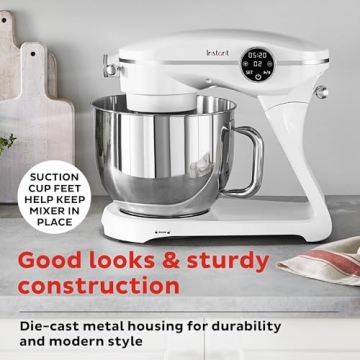 Instant Stand Mixer Pro 600W with Digital Control and Bowl