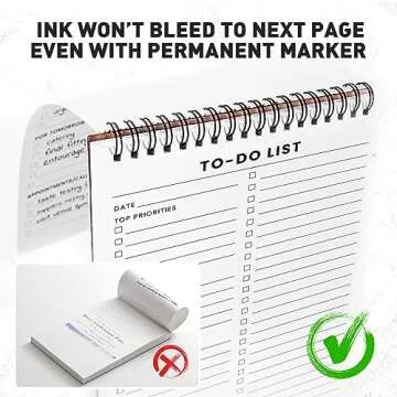 To Do List Notepad 6 Pack for Ultimate Task Organization