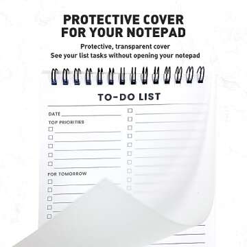 To Do List Notepad 6 Pack for Ultimate Task Organization