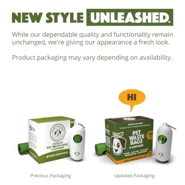 Doggy Do Good Unscented Dog Poop Bags | Eco-Friendly & Leak Proof | 60 Count