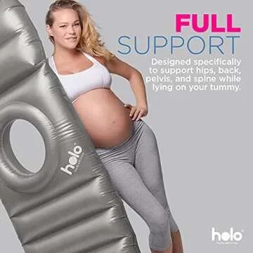 HOLO Inflatable Pregnancy Pillow for Comfort and Support