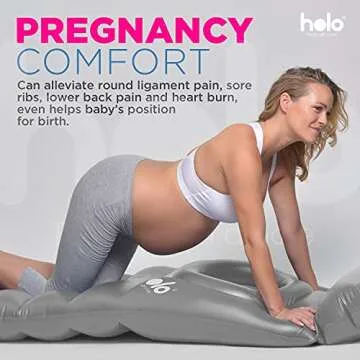 HOLO Inflatable Pregnancy Pillow for Comfort and Support
