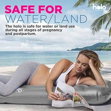 HOLO Inflatable Pregnancy Pillow for Comfort and Support