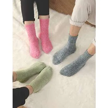 Jeasona Warm Winter Wool Socks for Women - Perfect Gifts