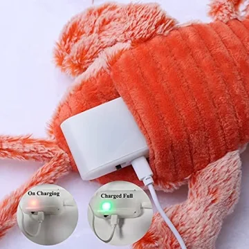 Flopping Lobster Toys for Cats & Dogs - Interactive & USB Rechargeable