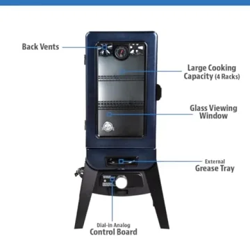 Pit Boss Grills PBV3A1 Electric Smoker 684 sq in