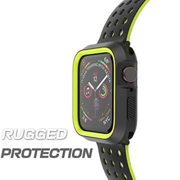 Greatfine Apple Watch Band with Case - Stylish & Protective