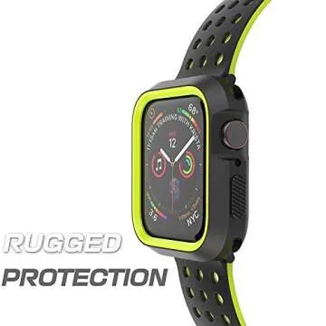 Greatfine Apple Watch Band with Case - Stylish & Protective