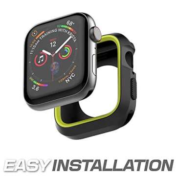 Greatfine Apple Watch Band with Case - Stylish & Protective