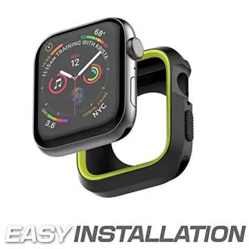 Greatfine Apple Watch Band with Case - Stylish & Protective