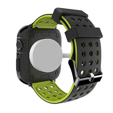 Greatfine Apple Watch Band with Case - Stylish & Protective