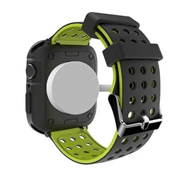 Greatfine Apple Watch Band with Case - Stylish & Protective
