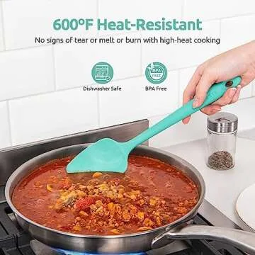 U-Taste Silicone Spatula Set - Heat Resistant & Versatile