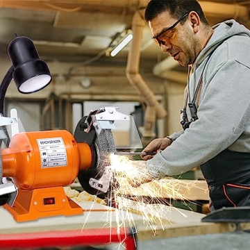 Powerful FYFAY 6-Inch Bench Grinder for DIY Projects