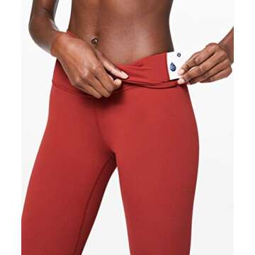 Lululemon Align Stretchy Full Length Yoga Pants - Women’s Workout Leggings, High-Waisted Design, Breathable, Sculpted Fit, 28 Inch Inseam, Cayenne, 10