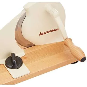 Zassenhaus Classic Manual Bread Slicer for Perfect Slices