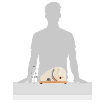 Zassenhaus Classic Manual Bread Slicer, 11.75-Inch by 8-Inch, Cream, (72082)