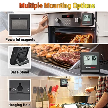 ThermoPro TP16 Large LCD Digital Meat Thermometer for Cooking