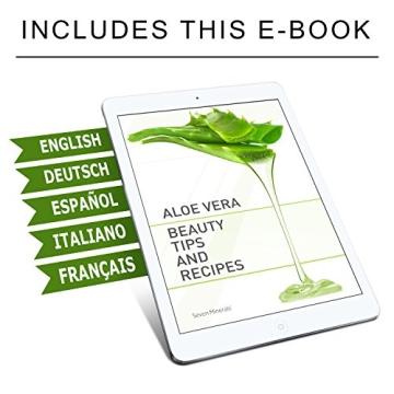 Pure Organic Aloe Vera Gel for Skin Hair Care Natural