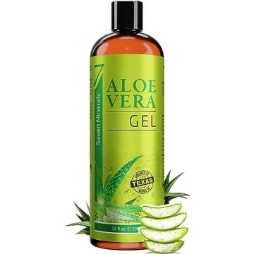 Pure Organic Aloe Vera Gel for Skin Hair Care Natural