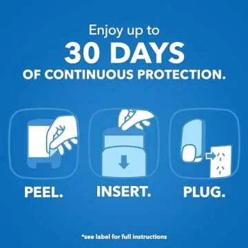 Raid Essentials Flying Insect Light Trap Starter Kit, 2 Plug-In Devices + 2 Cartridges, Featuring Light Powered Attraction