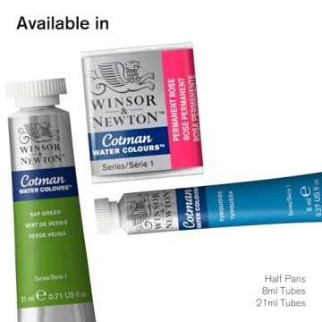 Winsor & Newton Cotman Watercolor Paint, Hooker's Green Dark