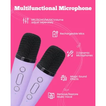 VERKB Karaoke Machine - Fun for Kids & Families!