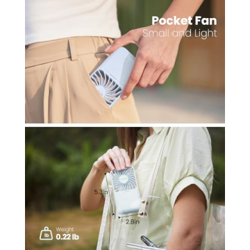 Gaiatop Handheld Mini Fan Multi-Functional Beauty Tool