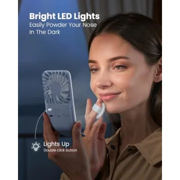 Gaiatop Handheld Mini Fan Multi-Functional Beauty Tool