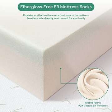 Airdown Twin Mattress,6 Inch Memory Foam Mattress in a Box for Kids with Breathable Bamboo Cover,Medium Firm Green Tea Gel Mattress for Bunk Bed, Trundle Bed, CertiPUR-US Certified, Made in USA