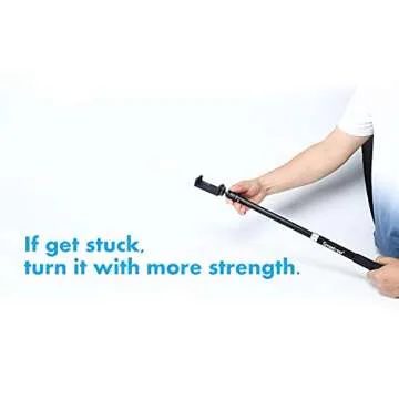 Smatree Telescoping Selfie Stick with Tripod Compatible for G*Pro 13/12/11/10/9/8/7/6/5/Insta360, for OSMO 4/3/Ricoh Theta, Compact Camera and Phone