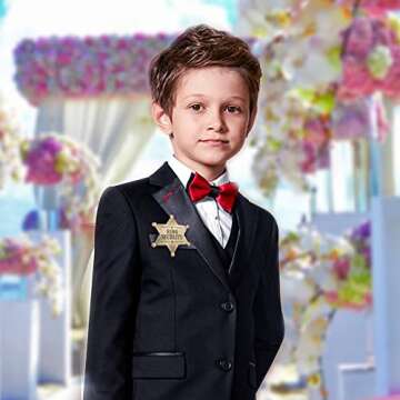 Huwane Ring Security Badge - Adorable Metal Brooch Gift