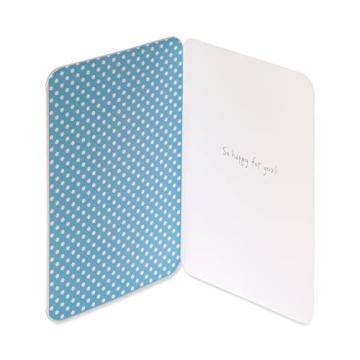 Cute Baby Boy Card – Bear with Balloon by American Greetings