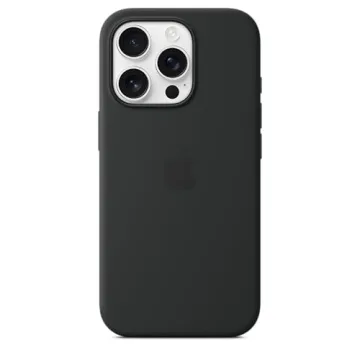 iPhone 16 Pro Silicone Case with MagSafe - Black