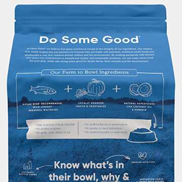 Open Farm Catch-Of-The-Day Grain-Free Whitefish And Green Lentil Recipe Dry Dog Food 4.5 Pounds