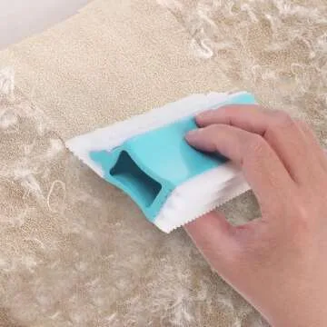 YOUDIWADI Pet Hair Remover Lint Remover Reusable Dog and Cat Hair Remover for Furniture,Couch, Carpet, Car Interiors and Bedding Dog Hair Remover for Auto Detailing Tool (1)