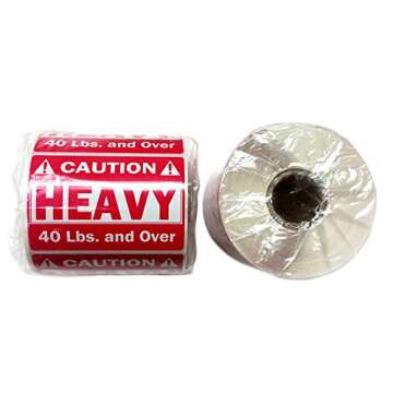 Heavy Pink Fragile Stickers Heavy Sticker Self Adhesive Handle with Care Warning Packing/Shipping La...