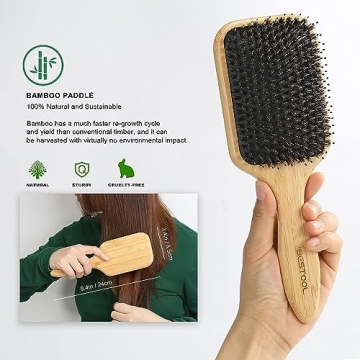 BESTOOL Hair Brush Set for Easy Detangling and Shine